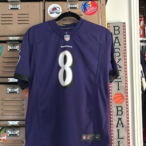 Lamar Jackson Youth Large Home Ravens Nike Jersey